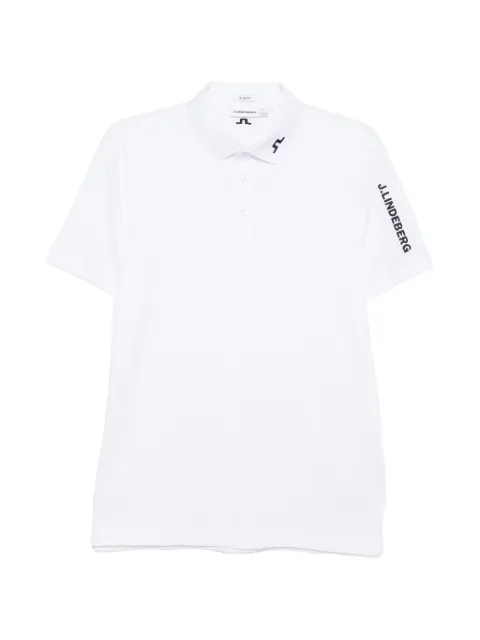J.Lindeberg logo-detail polo shirt White GMJT14648