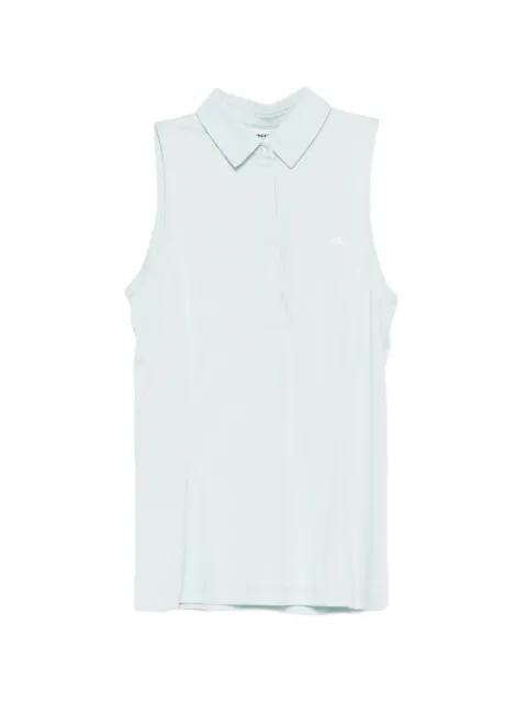 J.Lindeberg sleeveless polo top Green GWJT14821