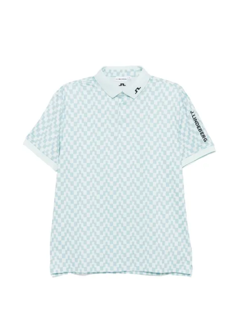 J.Lindeberg Tour short-sleeve polo shirt Blue GMJT14652