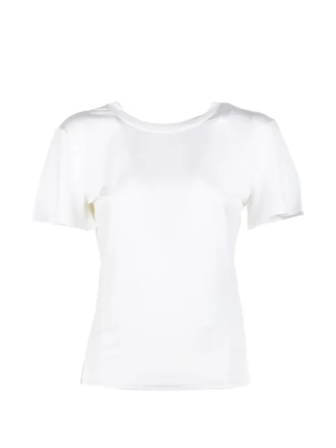 Marella tie detail T-shirt White 2613971024200ZINNIA004