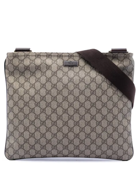 Gucci Pre-Owned 2000-2015 GG Supreme crossbody bag Brown F4Y764OIL5XG5E32