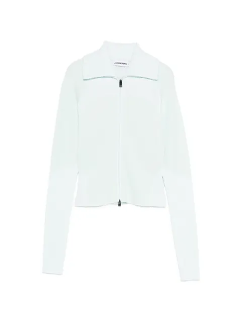 J.Lindeberg contrast zip-up jacket Blue FWKW15453