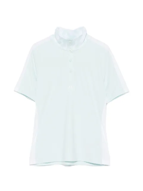 J.Lindeberg button panelled polo top Blue GWJT14896