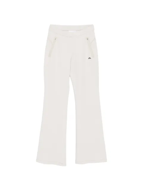 J.Lindeberg Aura flared track pants Neutrals BWJS16013