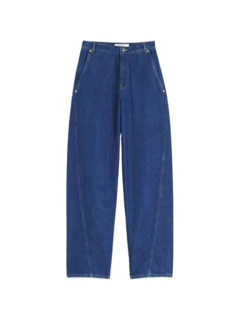 Maison Kitsuné tapered jeans Blue QW01109WD4023