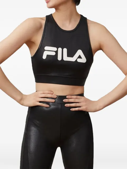 Fila Teagan cropped tank top Black LW017326001