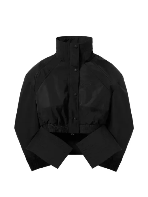 Off-White peplum bomber jacket Black OWEH033W25FAB0011010