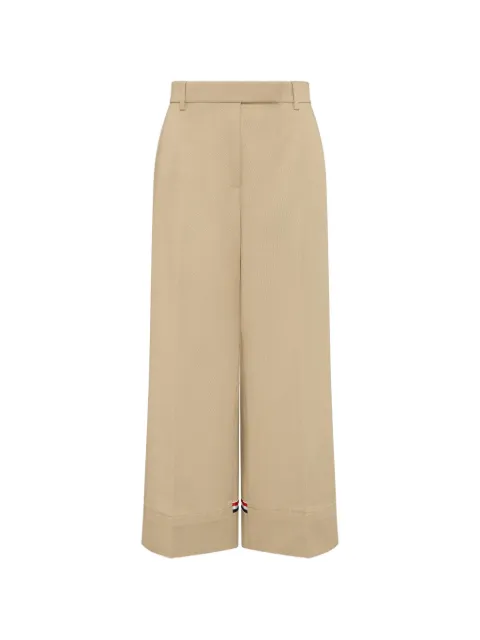 Thom Browne cotton gabardine chino pants Neutrals FTC519UF0175