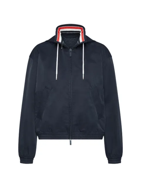 Thom Browne nylon tech track jacket Blue FBC963UF1066
