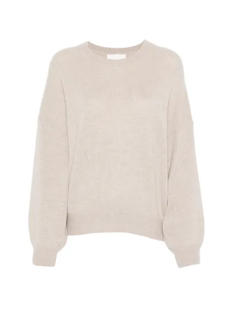 Lisa Yang Veira dropped-shoulder cashmere sweater Neutrals 2026055