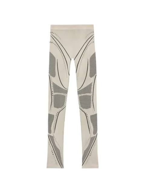 Off-White studded seamless race leggings Neutrals OWVG03CW25KNI0011710