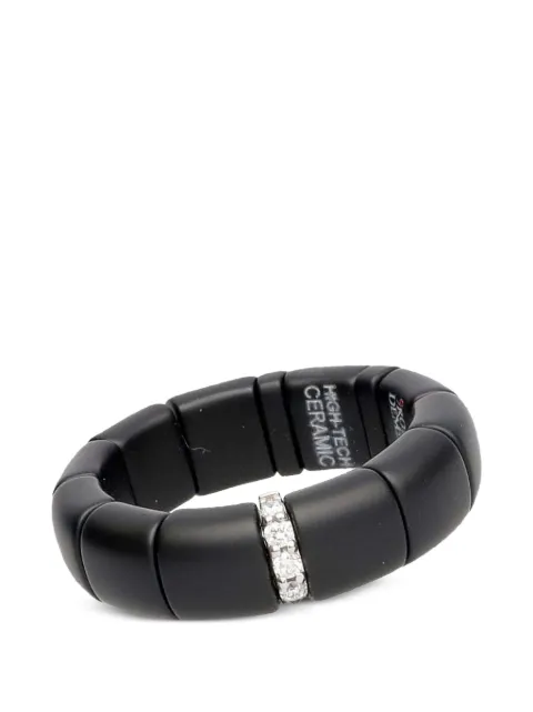 Roberto Demeglio Pura diamond ceramic ring Black PU1N7DBOBS
