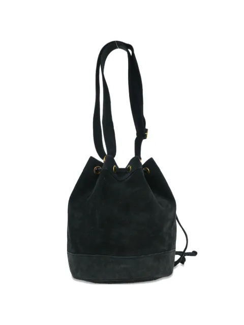 Hermès Pre-Owned 1960 PM Doblis bucket bag Black 134977