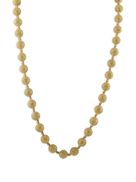 LB Exclusive diamond orb-embellished necklace Gold MF17012326