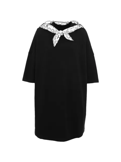 HAMZA Paris Scarf dress Black PARISSCARFDRESS