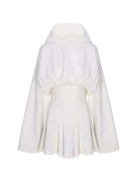 HAMZA Cleopatra hooded dress Neutrals CLEOPATRAV2DRESS