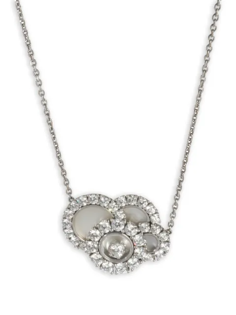Chopard Pre-Owned Happy Dreams diamond necklace White 151367