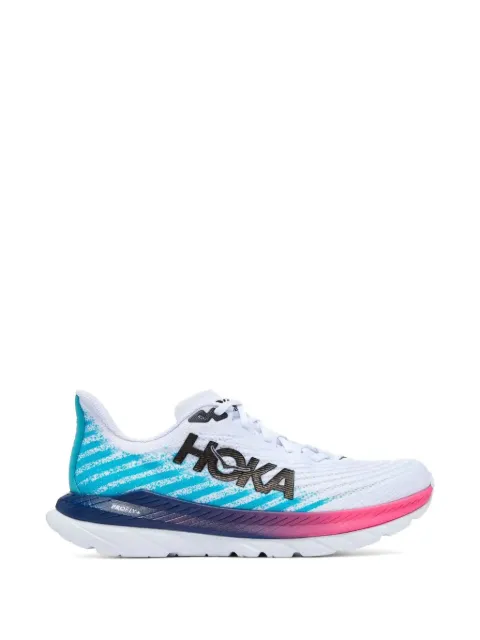 HOKA Mach 5 logo-print sneakers White 1127893WSBB