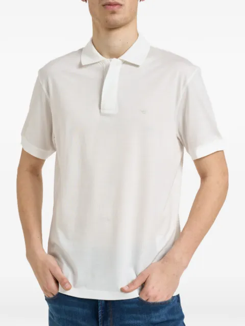 Emporio Armani logo-detail polo shirt White EM005492AF24839U0003
