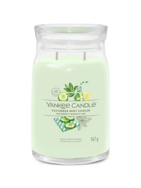 yankee candle cucumber mint cooler candle Green 1728894E