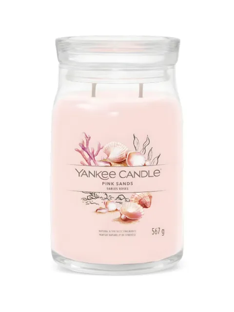 yankee candle large Pink Sands candle Pink 1629962E