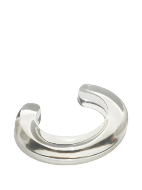 Lizzie Fortunato ridge-cuff bracelet White SS23B004