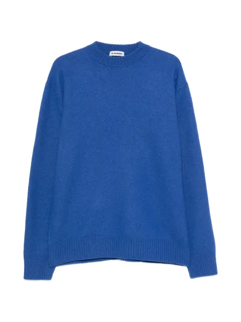Jil Sander ribbed-knit crew-neck sweater Blue J21GP0002J14603