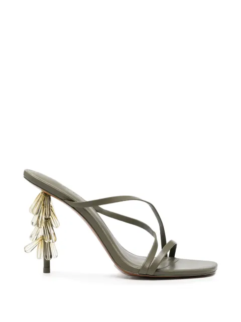 Cult Gaia strappy sandals Green SDHH1345LR3714