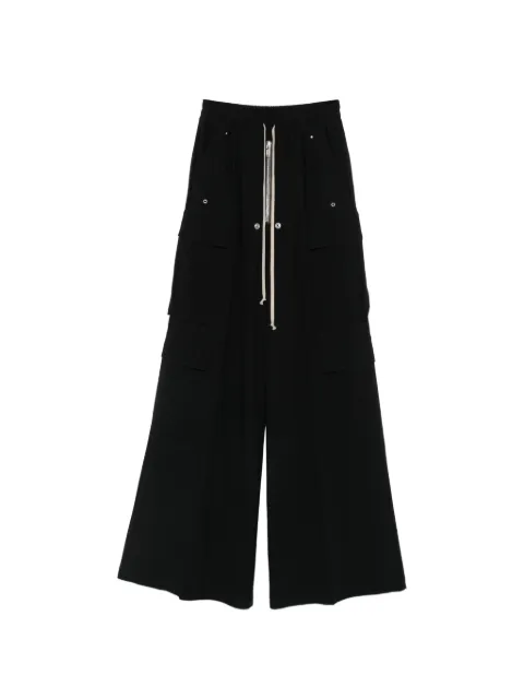 Rick Owens Cargobelas cargo-pocket palazzo pants Black RP02F5327HY