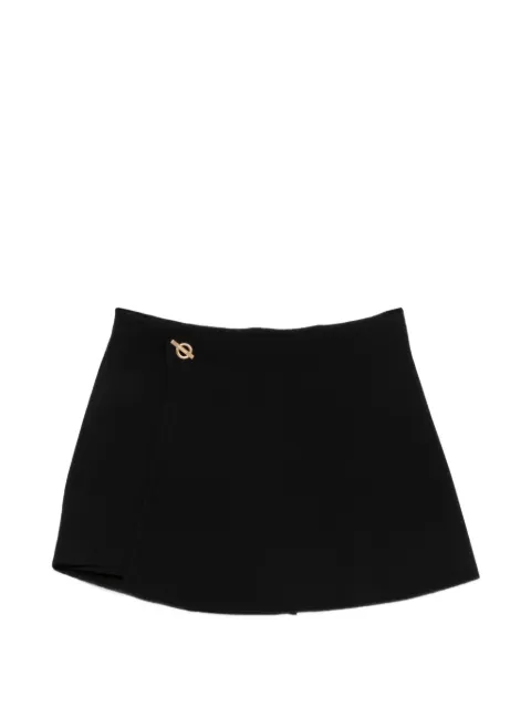 Cult Gaia Remia wrap mini skirt Black SWTSK38053YN1838