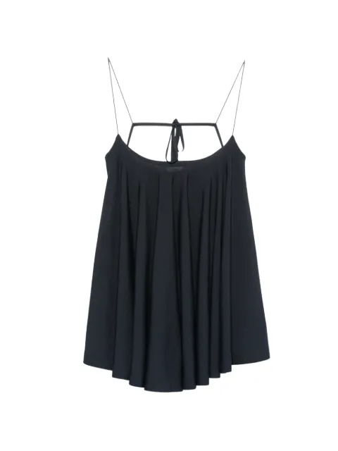 Jacquemus The Voile flared top Blue TOW00903AK00303