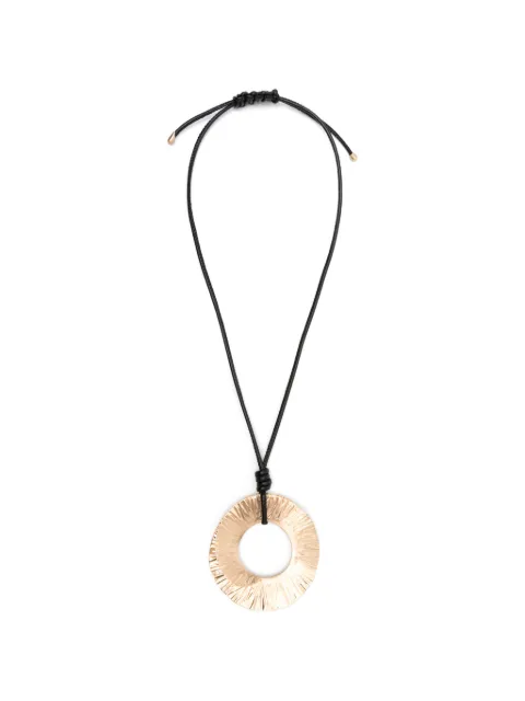 Cult Gaia Ren pendant necklace Gold JWNK2311MT1331