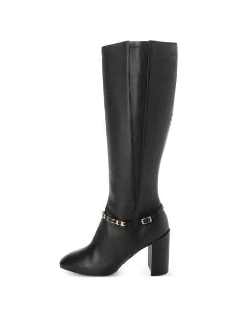 Ferragamo chain-strap boots Black 733606