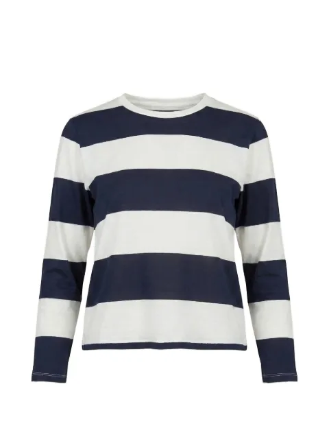 Cynthia Rowley striped long-sleeve T-shirt Blue 24S1TP20CO