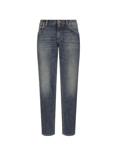Dolce & Gabbana regular-fit blue wash stretch jeans Blue GYJCCDG8OW9