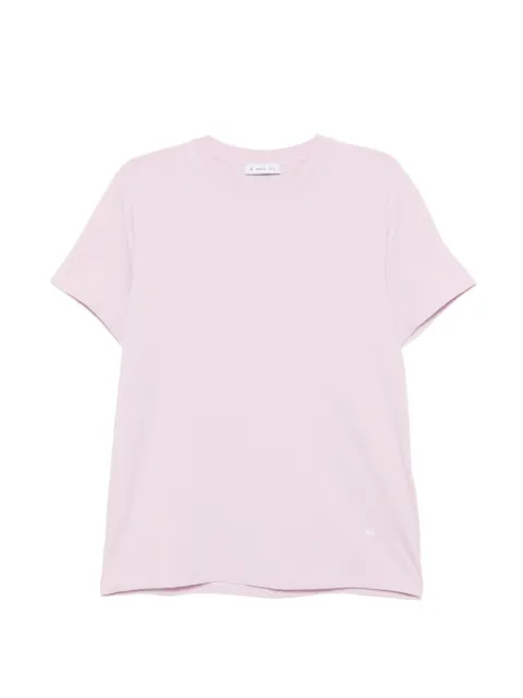Manuel Ritz logo-embroidered T-shirt Pink 4032M568263284