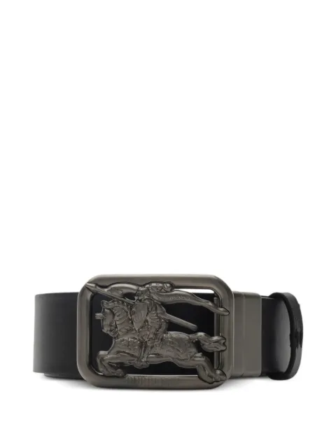 Burberry reversible Check rider belt Grey 8124763