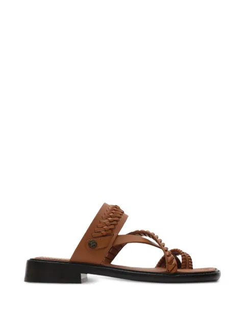 Burberry leather Baez sandals​ Neutrals 8123891