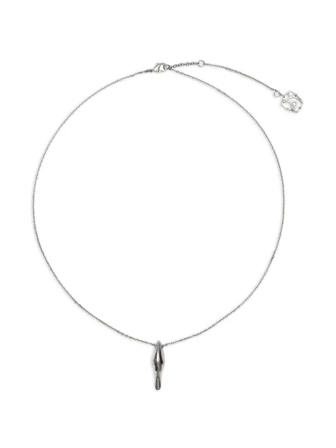 Burberry duck necklace Silver 8124105