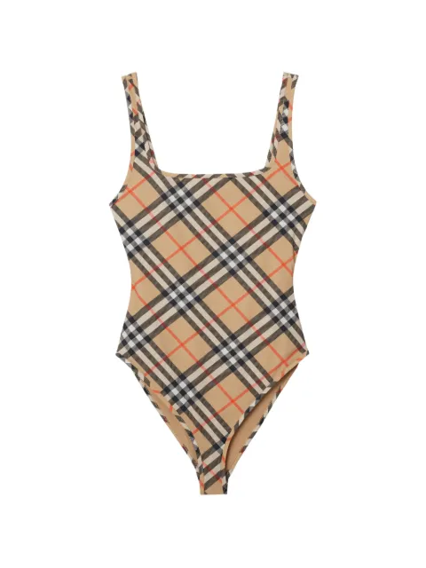Burberry Check swimsuit Neutrals 8120073