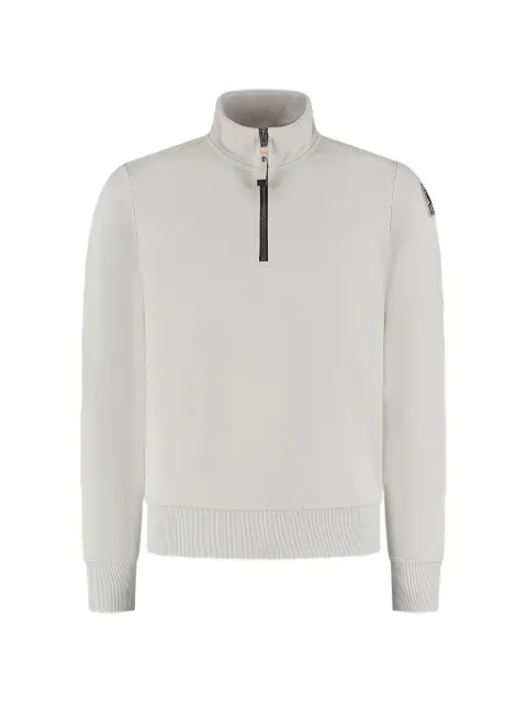 Parajumpers ribbed half-zip sweatshirt Grey 26SPMFLEY20