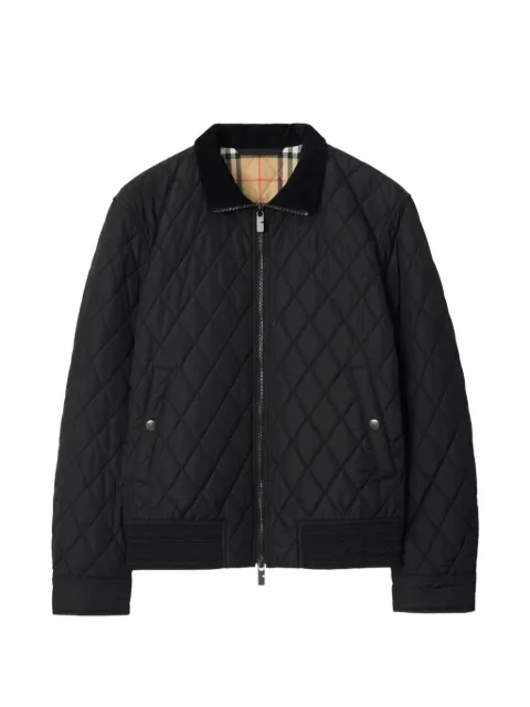Burberry quilted nylon jacket Black 8115789