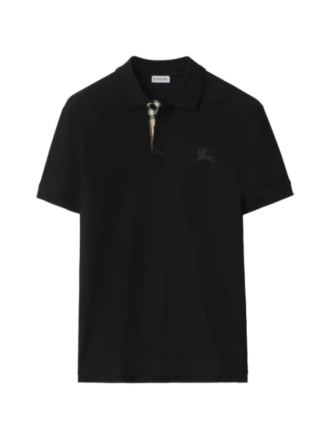 Burberry cotton polo shirt Black 8126917