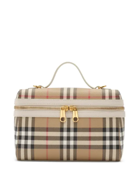 Burberry Check vanity bag​ Neutrals 8125135