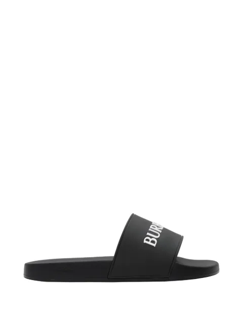 Burberry logo slides Black 8123601