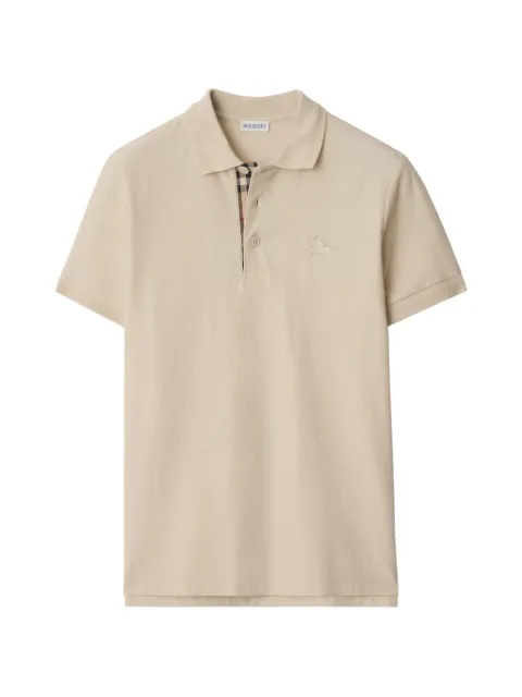 Burberry cotton polo shirt Neutrals 8126921
