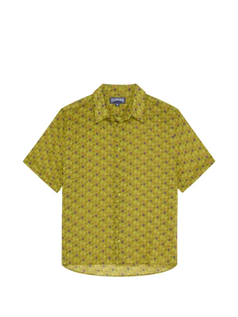 Vilebrequin turtle-print shirt Green RBSEU239