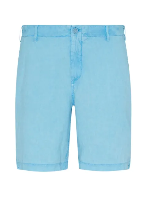 Vilebrequin buttoned straight shorts Blue BDRCU105