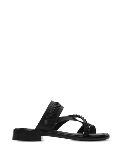 Burberry leather Baez sandals​ Black 8125020