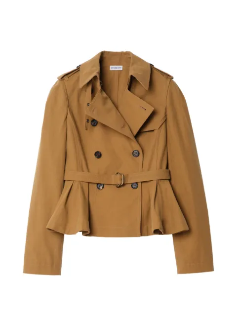 Burberry cotton Isabella trench jacket Brown 8118088